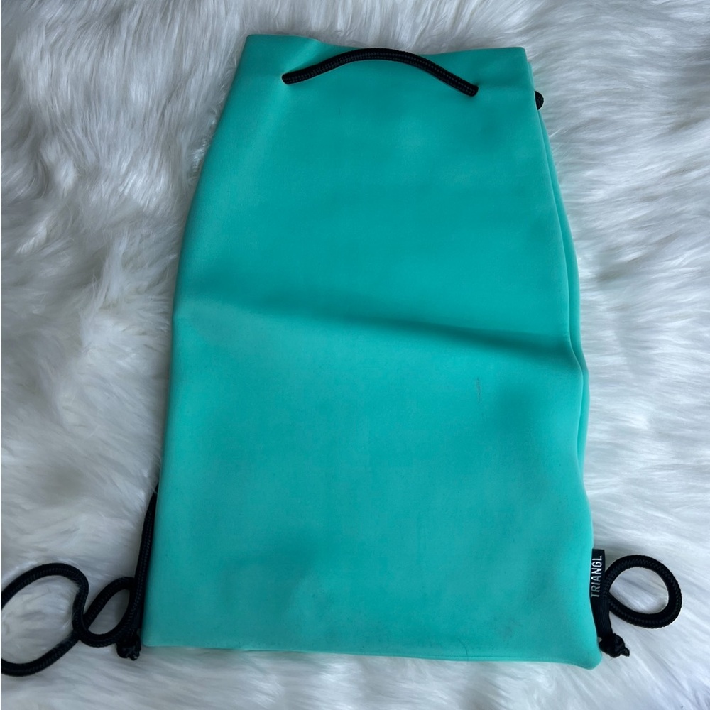 Triangl Swimwear Brand Mint Green Drawstring Backpack